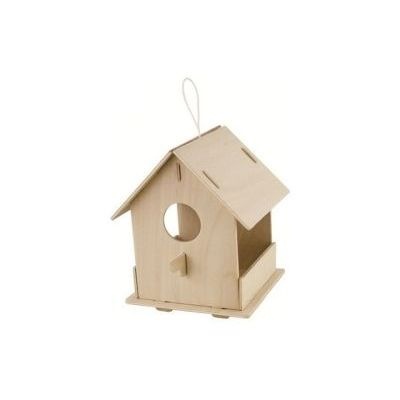 Photo of Robotime Bird House with Paints - Open