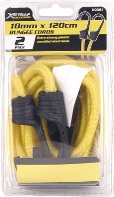 Photo of X Strap X-Strap Commercial Round Bungee Cords with Plastic Moulded Steel Hooks