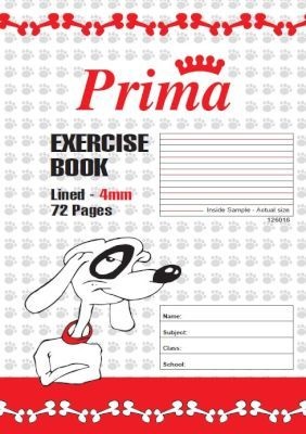 Photo of Prima Scholastic Lined Exercise Book