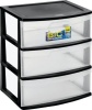 Addis Wide 3 Drawer Storage Unit Photo