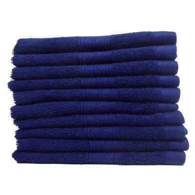 Photo of Bunty Plush 450 Face Cloth Navy 30x30cms 450GSM Home Theatre System