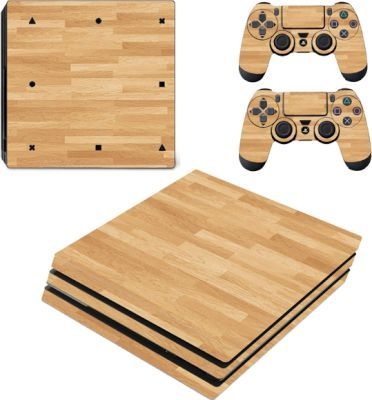 Photo of SKIN NIT SKIN-NIT Decal Skin For PS4 Pro: Wood