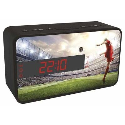 Photo of Big Ben Bigben Soccer Clock Radio with 3 Interchangable Plate