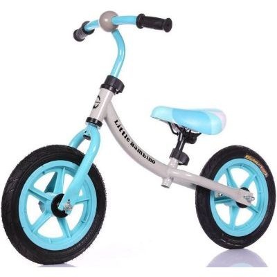 Photo of Little Bambino Balance Bike with Adjustable Seat- Blue and Grey