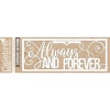 Celebr8 Matt Board Mini - Always & Forever Photo