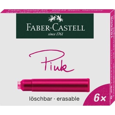 Photo of Faber Castell Faber-Castell Ink Cartridges - Erasable