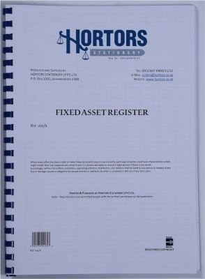 Photo of Hortors Fixed Asset Register Complete