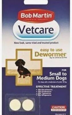 Photo of Bob Martin Vetcare Easy to Use Dewormer for Small to Medium Dogs