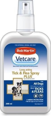 Photo of Bob Martin Vetcare Long Acting Tick and Flea Spray Plus for Dogs