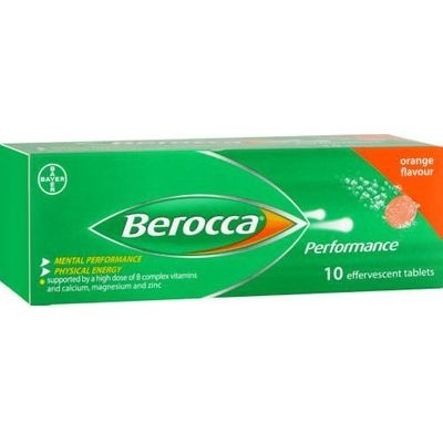 Photo of Berocca Performance Effervescent Tablets - Orange