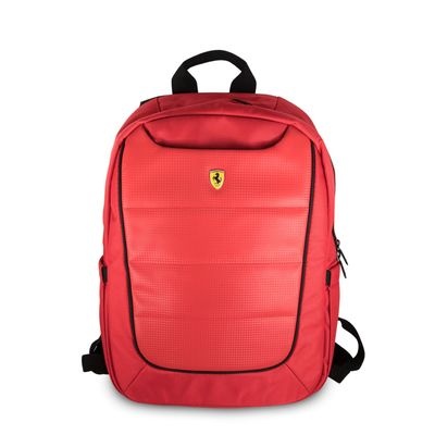 Photo of Ferrari - Backpack 15" Red With Black Piping