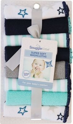 Photo of Snuggletime Supersoft Microfibre Washcloths - Star