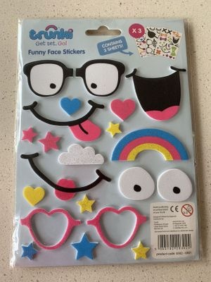 Photo of Trunki Funny Face Sticker Pack