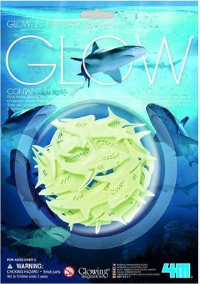 Photo of 4m Publications 4M Glow - Glow in the Dark Sharks