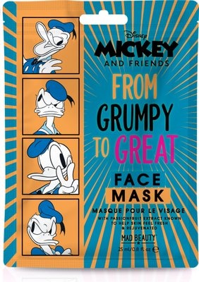 Photo of Mad Beauty Disney Mickey and Friends From Grumpy to Great Face Mask - Donald Duck