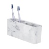 WENKO Desio Marble Look Polyresin Universal Roll Holder Photo