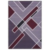 Carpet City Factory Shop Woodland Oblique Polyester Print Area Rug Photo