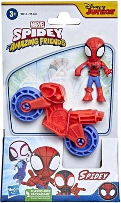 Photo of Hasbro Marvel Spidey and his Amazing Friends Bike and Figure - Spidey