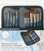 Daler Rowney DR. Simply Natural & Synthetic Watercolour Brushes in Zip Case Photo