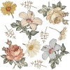 Stickit Designs Vintage Flowers Wall Stickers Photo