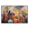 Fancy Artwork Canvas Wall Art :Bold Contrasts and Intricate Details - Photo