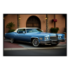 Fancy Artwork Canvas Wall Art :Cadillac Eldorado 1975 Vintage Car - Photo