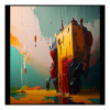 Fancy Artwork Canvas Wall Art :Upscaled Painting - Photo