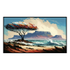 Fancy Artwork Canvas Wall Art :Abstract Table Mountain - Photo