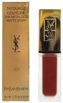 Photo of Yves Saint Laurent Tatouage Couture The Metallics Lip Stain 101 - Parallel Import
