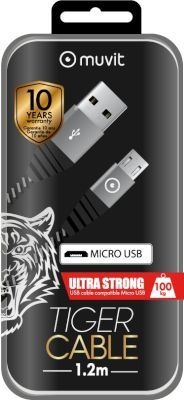 Photo of Muvit Tiger 1.2M Ultra Resistant Micro-USB Cable