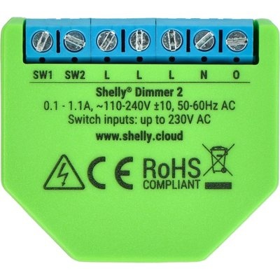 Photo of Shelly Dimmer 2 Smart Wi-Fi Relay Switch - No neutral needed