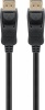 Goobay 49970 DisplayPort cable 3 m Black male/DisplayPort male 8K @ 60Hz Photo