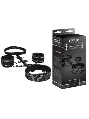 Photo of Steamy Shades Cuffs and Restraints for Neck and Wrists