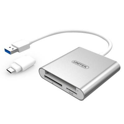 Photo of UNITEK Y-9313D USB 3.0 to Multi-In-One Aluminium Card Reader