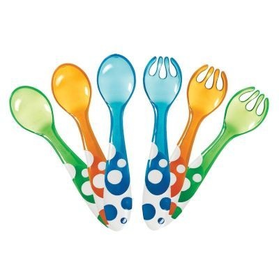 Photo of Munchkin Multi-Coloured Forks and Spoons