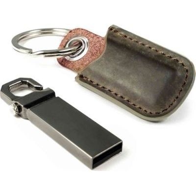 Photo of Tuff Luv Tuff-Luv Western Leather USB Drive and Vintage Leather Key Ring Case