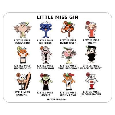 Photo of Gin Tribe Gift Tribe 'Little Miss Gin' Mouse Pad Â 