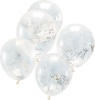 Ginger Ray Jolly Good Vibes Holographic Glitter Confetti Balloons Photo