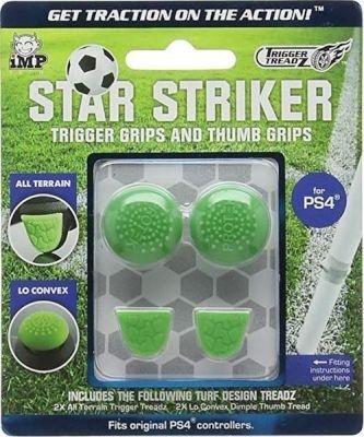 Photo of Imp Trigger Treadz Star Striker Grips for PlayStation 4 Controllers