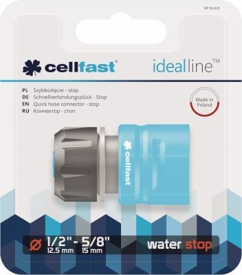 Photo of Cellfast Ideal Hose Quick Connector - Stop