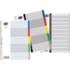 Bantex B6013 Polypropylene Dividers - 20 Divisions Photo