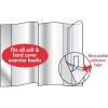 Bantex B3098 PVC Adjustable Book Covers with Resealing Tape Photo