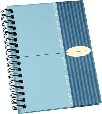 Photo of Bantex B1826 A6 Noted Wire Bound Hardcover Notebook