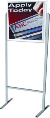 Photo of Parrot Stand Poster Frame - Double Sided Landscape