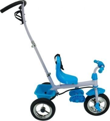 Photo of Ideal Toys Tricycle With Turning Handle Blue