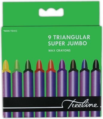 Photo of Treeline Triangular Jumbo Wax Crayons