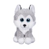 AZ Homes Plush Dog Husky Big Eyes Photo