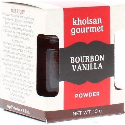 Photo of KHOISAN GOURMET English Organic Vanilla Powder