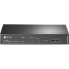 TP LINK TP-LINK TL-SF1008LP network switch Unmanaged Fast Ethernet Power over Black 8-Port 10/100Mbps Desktop Switch with 4-Port PoE Photo