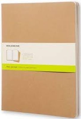Photo of Moleskine Cahier Journal Pack Soft Plain XX-Large Natural